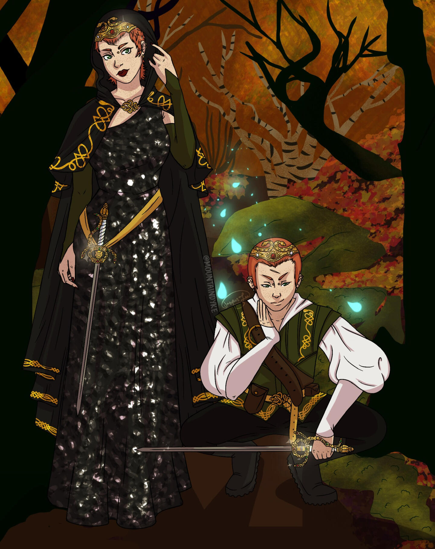 Celtic OC characters