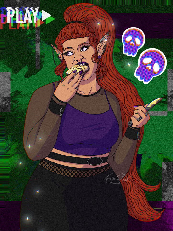 DND elf OC commission